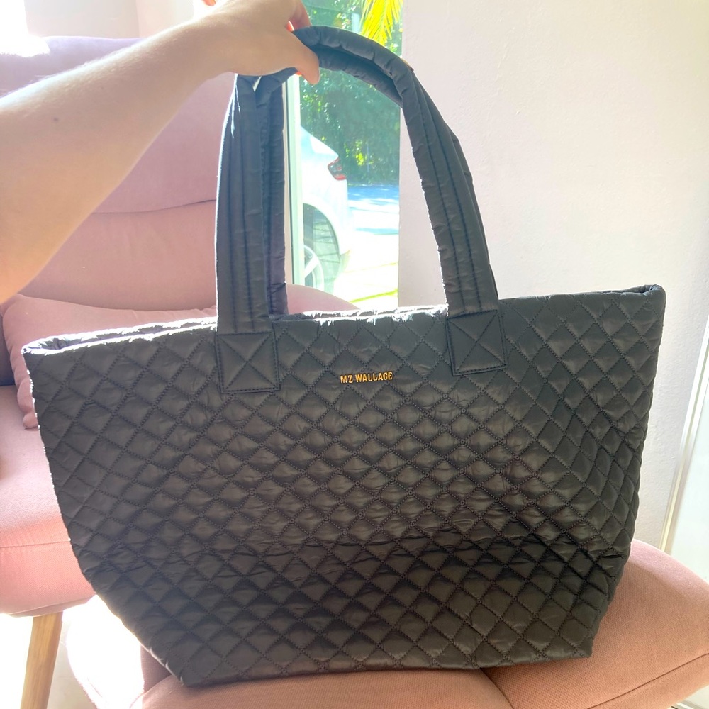 nwt MZ WALLACE large metro tote in color Magnet